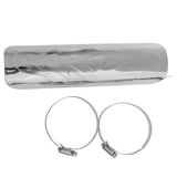 Maxbell Electroplate Exhaust Pipe Heat Shield with Clamps for Harley
