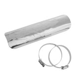 Maxbell Electroplate Exhaust Pipe Heat Shield with Clamps for Harley