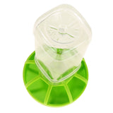 Maxbell Reptile Water Drinker Dispenser Food Bowl Lizard Feeder Round Dish Bottle