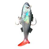 Maxbell 8cm 3D Eyes Artificial Lures Life-like Fishing Lures Minnow Baits with Hooks