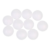 Maxbell Pack of 10 White Modelling Craft Polystyrene Foam Balls Christmas Decoration DIY Kids Crafts 5cm