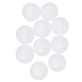 Maxbell Pack of 10 White Modelling Craft Polystyrene Foam Balls Christmas Decoration DIY Kids Crafts 5cm