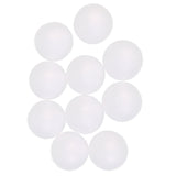 Maxbell Pack of 10 White Modelling Craft Polystyrene Foam Balls Christmas Decoration DIY Kids Crafts 5cm