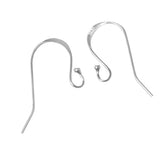 Maxbell 925 Sterling Silver 925 Sterling Silver Earring Fish Hooks Ear wires Findings