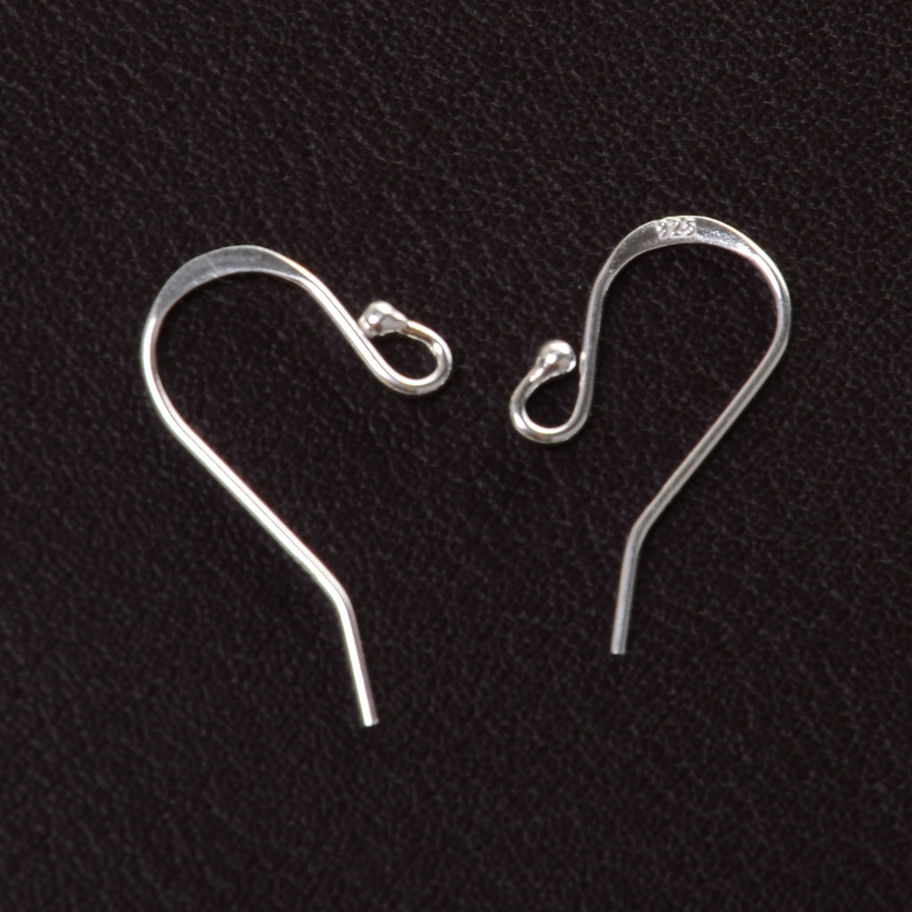Maxbell 925 Sterling Silver 925 Sterling Silver Earring Fish Hooks Ear wires Findings