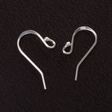 Maxbell 925 Sterling Silver 925 Sterling Silver Earring Fish Hooks Ear wires Findings