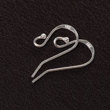 Maxbell 925 Sterling Silver 925 Sterling Silver Earring Fish Hooks Ear wires Findings