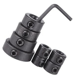 Maxbell 8x Drill Bit Depth Stop Collar Ring Positioner Dowel Shaft Chuck Hex Wrench 3/4/5/6/8/10/12/16mm