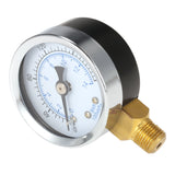 Maxbell 1.5'' Face Air Oil Water Pressure Gauge 1/8'' NPT 0-200 PSI Manometer 0-14 Bar