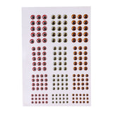 Maxbell 3D Fishing Eyes 183pcs Fishing Lure Eyes Great Accessory For Make Fishing Bait, Lures, Crafts