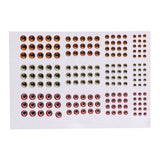 Maxbell 3D Fishing Eyes 183pcs Fishing Lure Eyes Great Accessory For Make Fishing Bait, Lures, Crafts