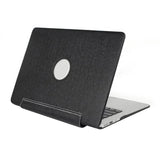 Maxbell Luxury Silk Pattern Hard Protective Case Shell Black for Macbook Air 11.6"