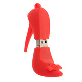 Maxbell Red High Heels 8GB USB 2.0 Flash Drive Memory Thumb Stick Pen Storage U-Disk Gift