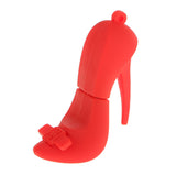 Maxbell Red High Heels 8GB USB 2.0 Flash Drive Memory Thumb Stick Pen Storage U-Disk Gift