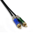 Maxbell Dual 3Pin XLR Male Plug to Dual RCA Male Patch Cable Microphone Audio Converter Connector Micro Adapter Cable