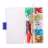 Maxbell 60 Pieces Car Truck 5A-30A Mini Blade Fuse Kits Clip with Circuit Tester Pen