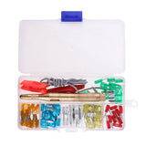 Maxbell 60 Pieces Car Truck 5A-30A Mini Blade Fuse Kits Clip with Circuit Tester Pen