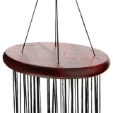 Maxbell Silver 27 Tubes Wind Chime Church Bells Hanging Feng Shui Hanging Ornament