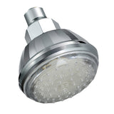 Maxbell LED Shower Top Round Head Rain Home Water Bathroom Fixtures Sprayer Decor