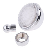 Maxbell LED Shower Top Round Head Rain Home Water Bathroom Fixtures Sprayer Decor