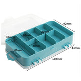 Maxbell Compartments Plastic Screws Threads Bolts Nails Nuts Storage Case Box Tools