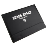 Maxbell Utility Magnetic Football Coaching Board Coaches Folding Board Folder with Marker & Keychain Lanyard