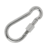 Maxbell Screw Lock D Shape Carabiner Hook Keyring Clips Camping Outdoor Accessories Buckle