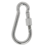 Maxbell Screw Lock D Shape Carabiner Hook Keyring Clips Camping Outdoor Accessories Buckle