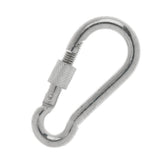 Maxbell Screw Lock D Shape Carabiner Hook Keyring Clips Camping Outdoor Accessories Buckle