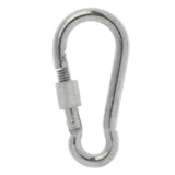 Maxbell Screw Lock D Shape Carabiner Hook Keyring Clips Camping Outdoor Accessories Buckle