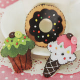Maxbell Sweet Non-Woven Desert Girl's Cloth Dress Brooch Lapel Pin Kid Corsage