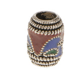 Maxbell 8mm Chinese Style Cloisonne Enamel Pipe Beads for DIY Jewelry Accessories 9"