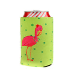 Maxbell 1 Pair Flamingo Stubby Beer Bottle Tin Can Cooler for Party Favor Decoration