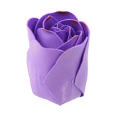 Maxbell Paper Artificial Rose Valentine's Day Flowers Candy Wedding Gift Box Purple