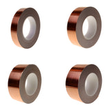 Maxbell Pro Single Conductive Self Adhesive EMI Copper Foil Shielding Tape 2CM*50M Guitar Slug and Snail Barrier