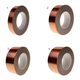 Maxbell Pro Single Conductive Self Adhesive EMI Copper Foil Shielding Tape 2CM*50M Guitar Slug and Snail Barrier