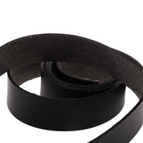 Maxbell 2 Meters Faux Leather Strip Strap Leather Craft Belt Handle Decoration DIY Black