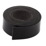 Maxbell 2 Meters Faux Leather Strip Strap Leather Craft Belt Handle Decoration DIY Black