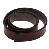 Maxbell 2 Meters 20mm Faux Leather Strip Strap Leather Craft Belt Handle DIY Coffee