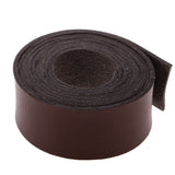 Maxbell 2 Meters 20mm Faux Leather Strip Strap Leather Craft Belt Handle DIY Coffee