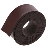 Maxbell 2 Meters 20mm Faux Leather Strip Strap Leather Craft Belt Handle DIY Coffee