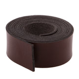 Maxbell 2 Meters 20mm Faux Leather Strip Strap Leather Craft Belt Handle DIY Coffee
