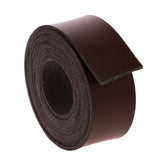Maxbell 2 Meters 20mm Faux Leather Strip Strap Leather Craft Belt Handle DIY Coffee