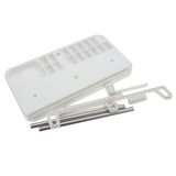 Maxbell Adjustable 3 Embroidery Thread Spools Holder Stand for Home Sewing Machine Serger