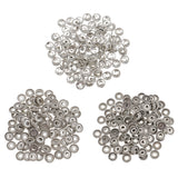 Maxbell 100 Pieces Tibetan Silver Spacer and Stopper Beads Flower for Fashion Jewelry Making 8mm