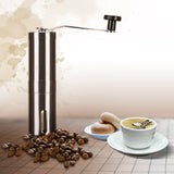 Maxbell Manual Coffee Grinder Adjustable Ceramic Burr Mill Portable Hand Crank #2