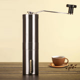 Maxbell Manual Coffee Grinder Adjustable Ceramic Burr Mill Portable Hand Crank #2