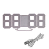 Maxbell Modern Digital LED Table/Wall Hanging Clock Watch 24 or 12-Hour Display