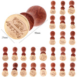 Maxbell Initial Alphabet Letter A Wax Seal Stamp for Envelope Manuscript Card Crafts