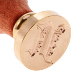 Maxbell Initial Alphabet Letter A Wax Seal Stamp for Envelope Manuscript Card Crafts